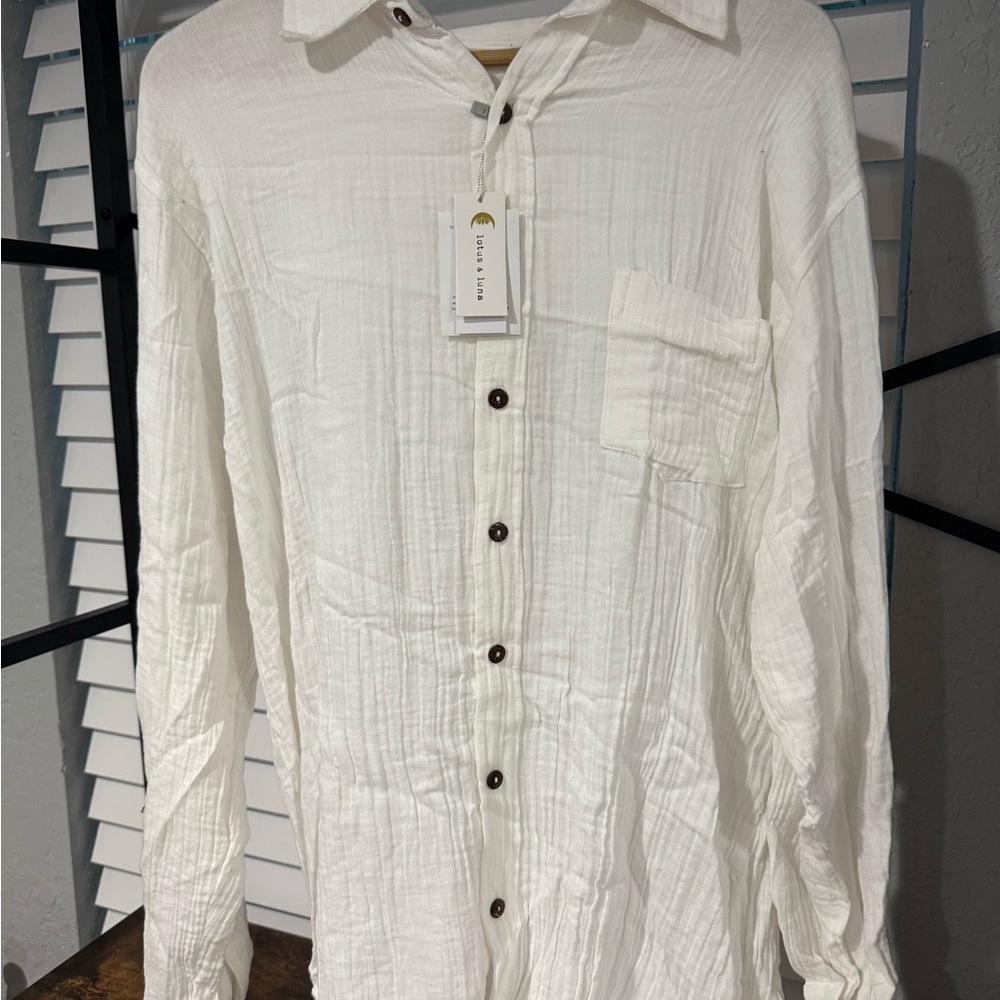 White Button Down Shirt